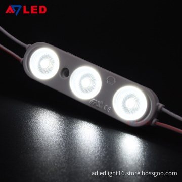 Adled light diffuse lens 180 degree 2.5W IP67 3 led module pcb for sign